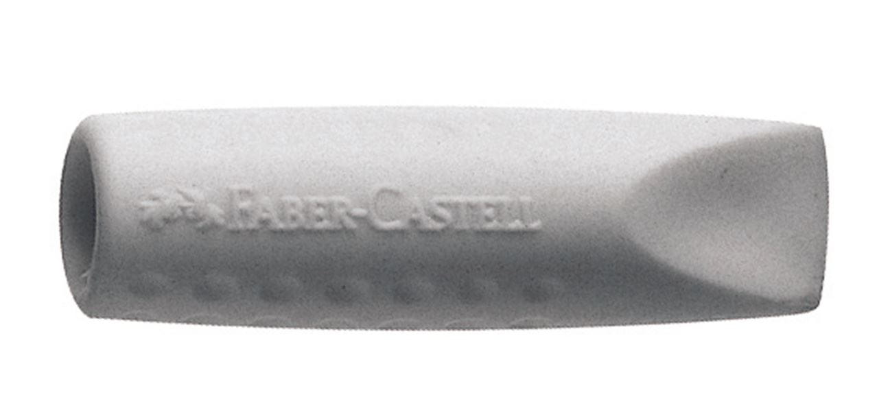 Faber-Castell - Goma de borrar Grip 2001 Eraser Cap, 2 gris