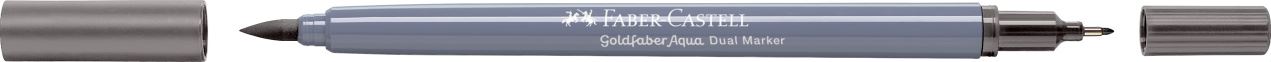 Faber-Castell - Goldfaber Aqua Dual Marker, gris frío IV