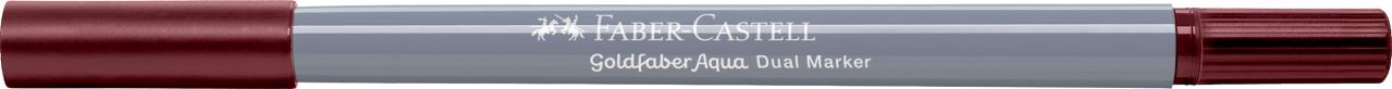 Faber-Castell - Goldfaber Aqua Dual Marker, violeta caput mortuum