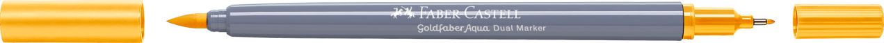 Faber-Castell - Goldfaber Aqua Dual Marker, amarillo cromo medio