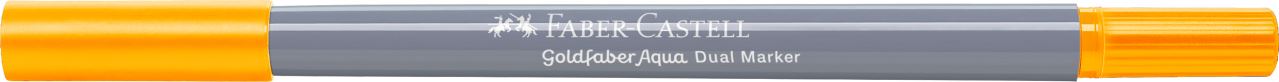 Faber-Castell - Goldfaber Aqua Dual Marker, amarillo de cromo oscuro