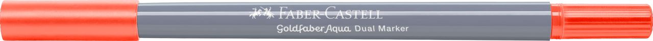 Faber-Castell - Goldfaber Aqua Dual Marker, naranja de cadmio oscuro