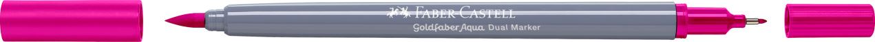 Faber-Castell - Goldfaber Aqua Dual Marker, rosa púrpura medio