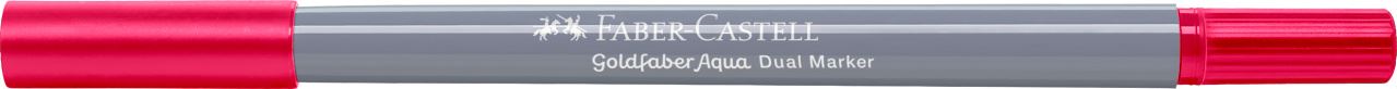 Faber-Castell - Goldfaber Aqua Dual Marker, carmín permanente