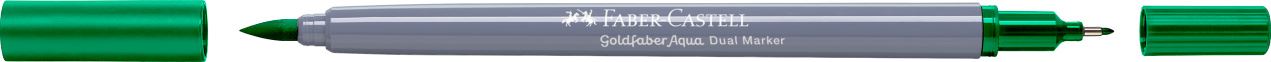 Faber-Castell - Goldfaber Aqua Dual Marker, verde esmeralda