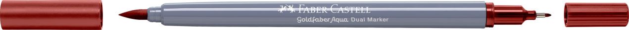 Faber-Castell - Goldfaber Aqua Dual Marker, rojo venecia