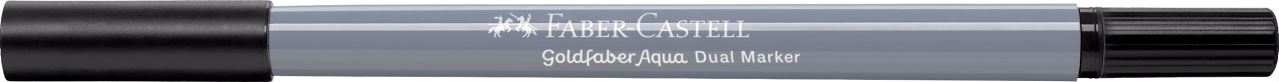 Faber-Castell - Goldfaber Aqua Dual Marker, negro