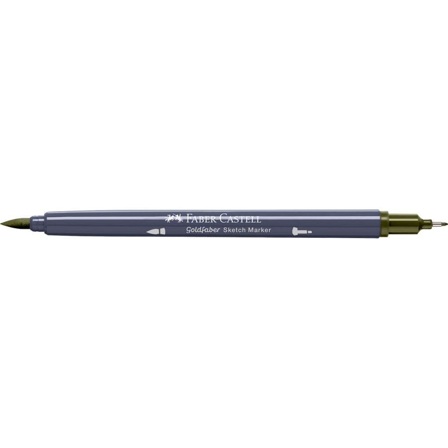 Faber-Castell - Goldfaber Sketch Marker, 173 olive green yellowish