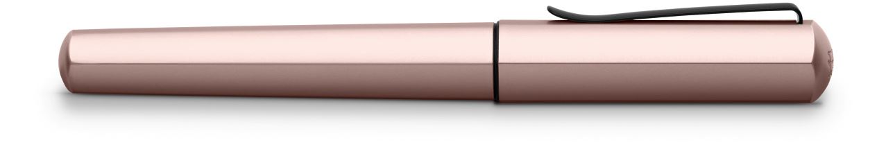 Faber-Castell - Pluma estilográfica Hexo rosado EF