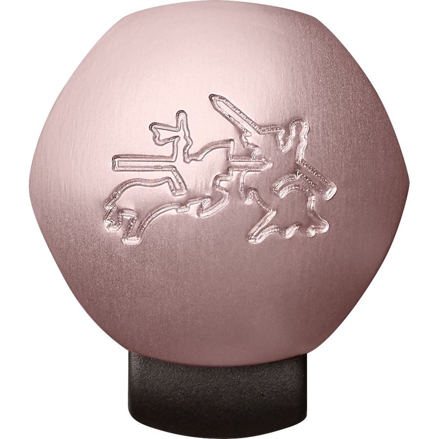 Faber-Castell - Pluma estilográfica Hexo rosado EF