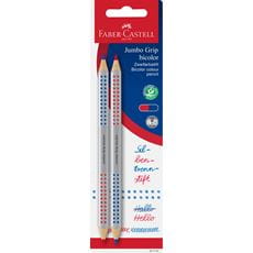 Faber-Castell - Blíster con 2 lápices bicolores Jumbo Grip
