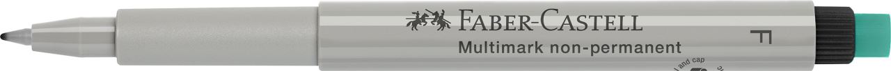 Faber-Castell - Rotulador multifuncional no permanente Multimark, F, negro