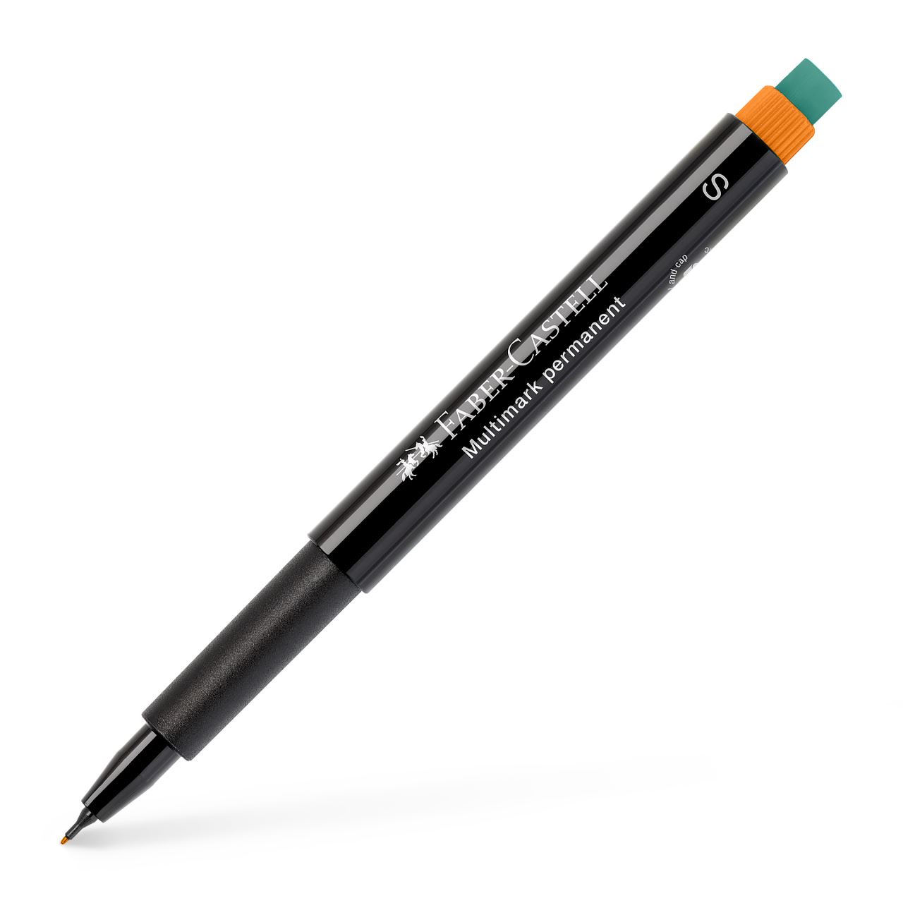 Faber-Castell - Rotulador multifuncional permanente Multimark, S, naranja