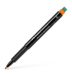 Faber-Castell - Rotulador multifuncional permanente Multimark, M, naranja