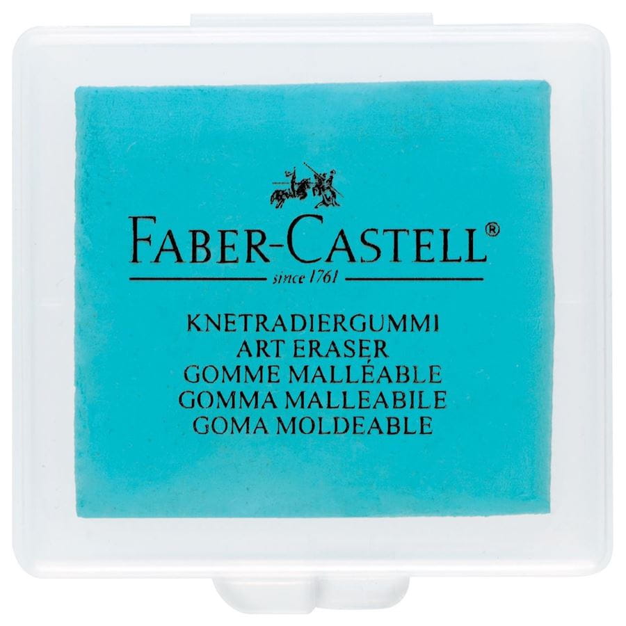 Faber-Castell - Goma moldeable para BBAA, turquesa, mora, azul