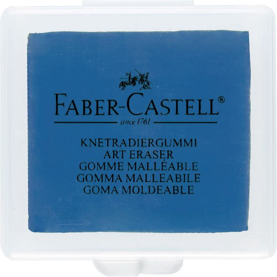 Faber-Castell - Goma moldeable para BBAA, turquesa, mora, azul