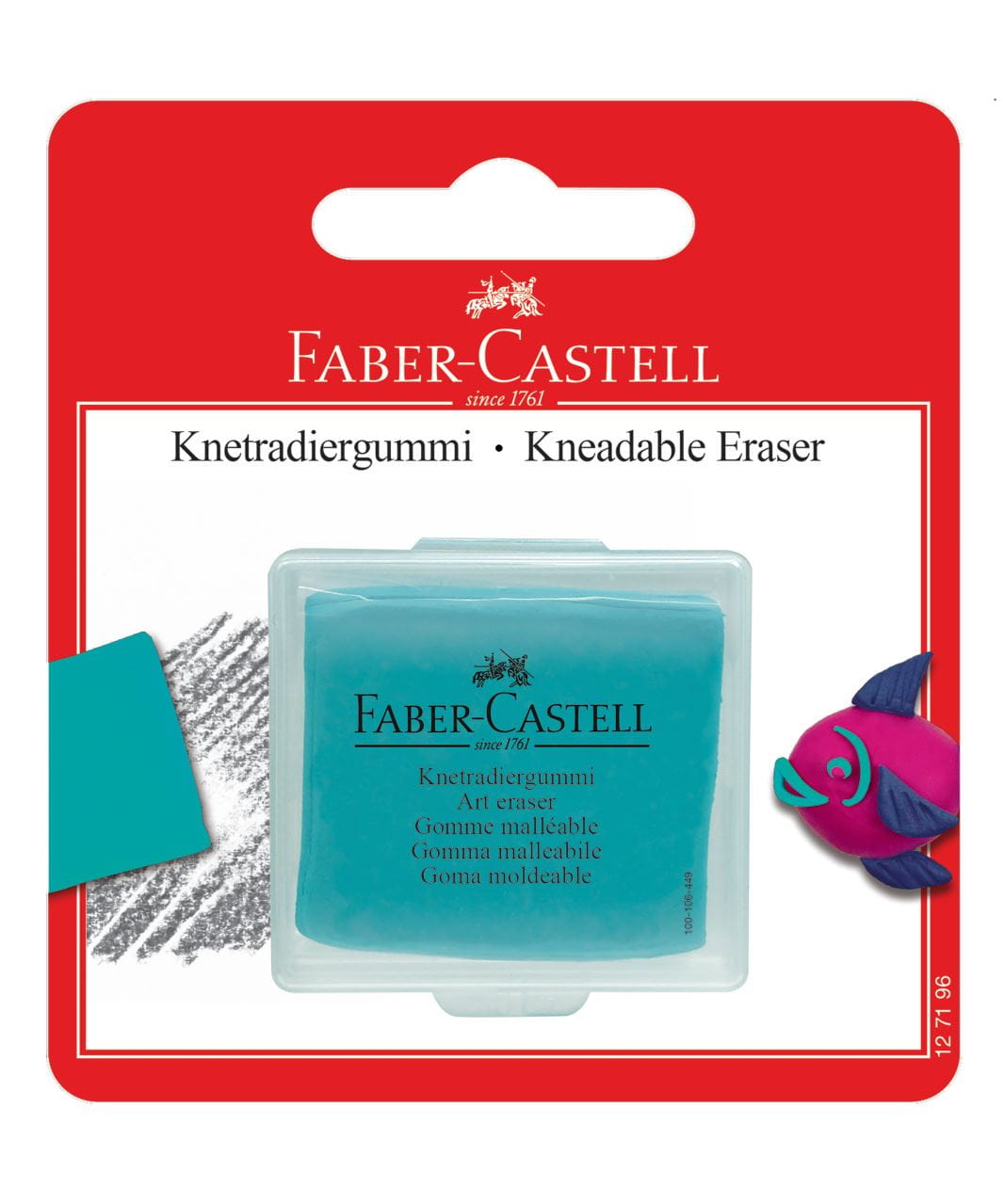 Faber-Castell - Goma moldeable para BBAA, colores de tendencia