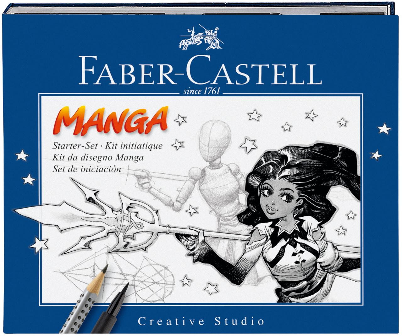 Estuche de iniciación al Manga c/rotuladores Pitt Artist Pen