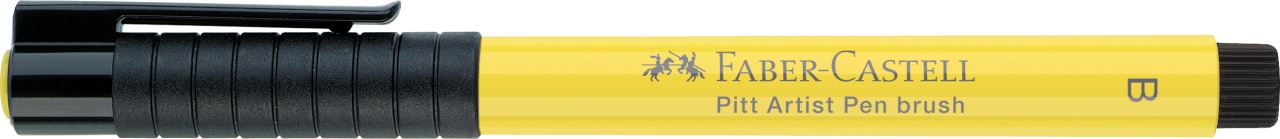Faber-Castell - Rotulador Pitt Artist Pen Brush, amarillo claro