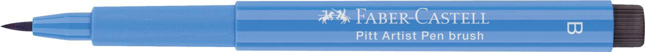 Faber-Castell - Rotulador Pitt Artist Pen Brush, azul ultramar