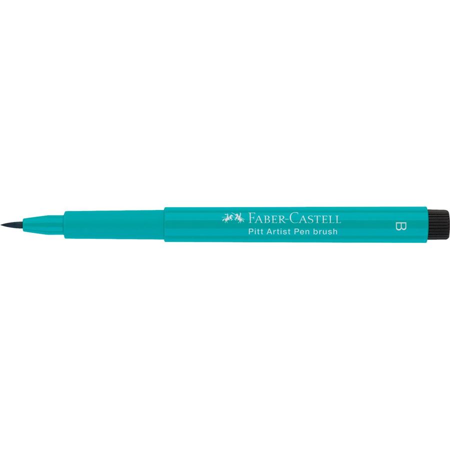 Faber-Castell - Rotulador Pitt Artist Pen Brush, verde de cobalto