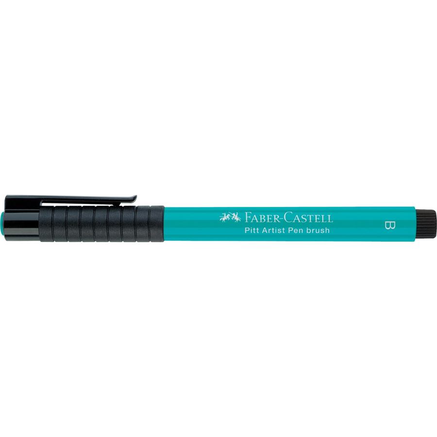 Faber-Castell - Rotulador Pitt Artist Pen Brush, verde de cobalto