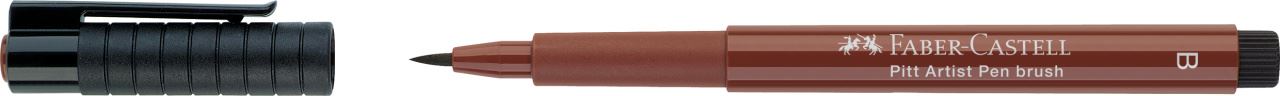 Faber-Castell - Rotulador Pitt Artist Pen Brush, caput mortuum