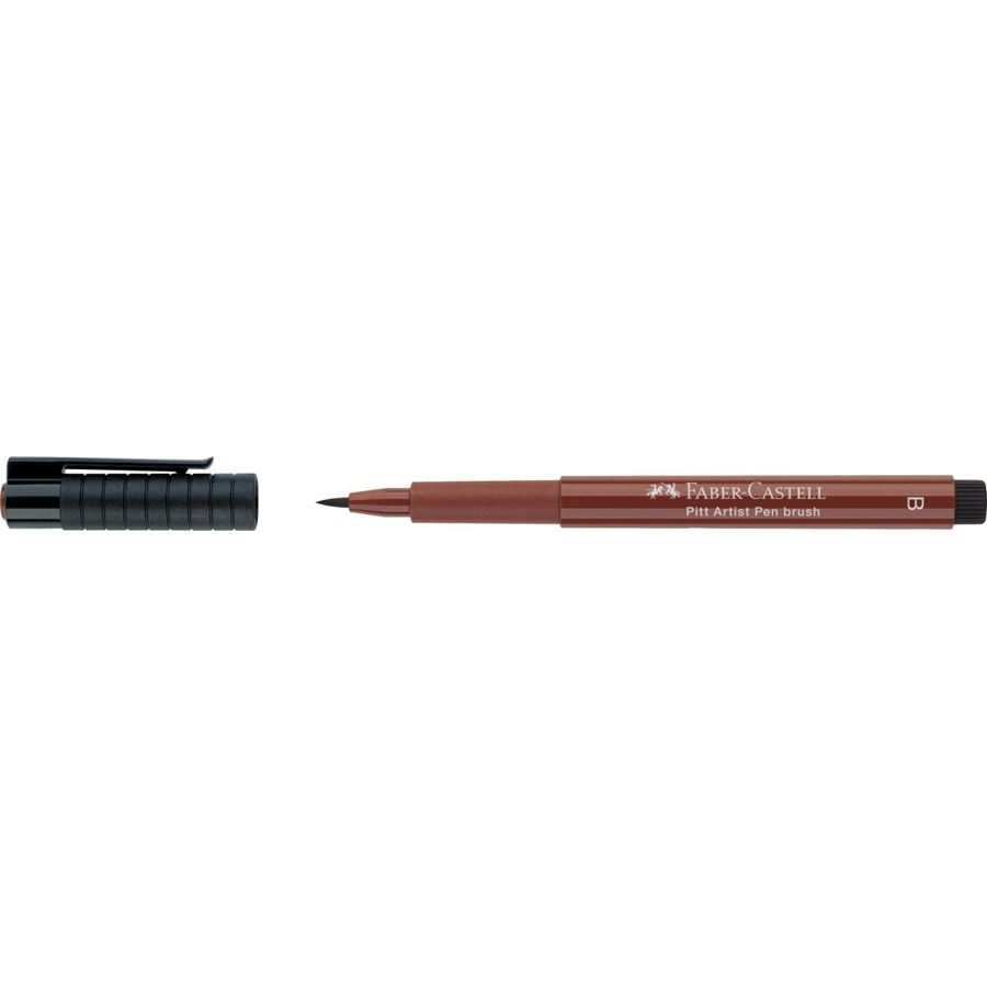 Faber-Castell - Rotulador Pitt Artist Pen Brush, caput mortuum