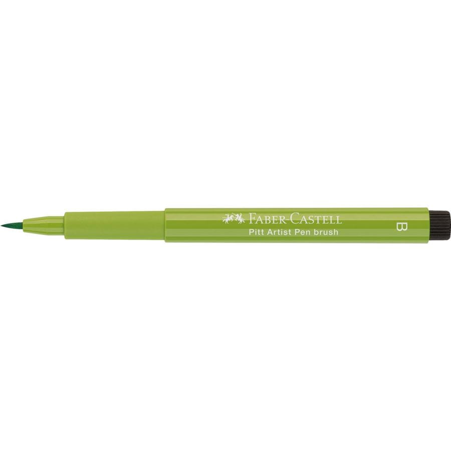 Faber-Castell - Rotulador Pitt Artist Pen Brush, verde de mayo
