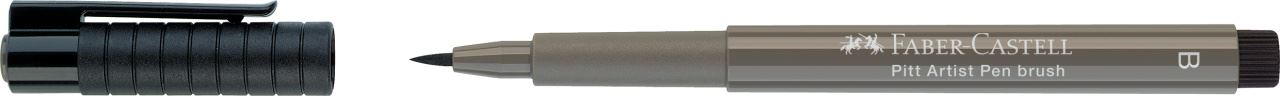Faber-Castell - Rotulador Pitt Artist Pen Brush, gris cálido IV