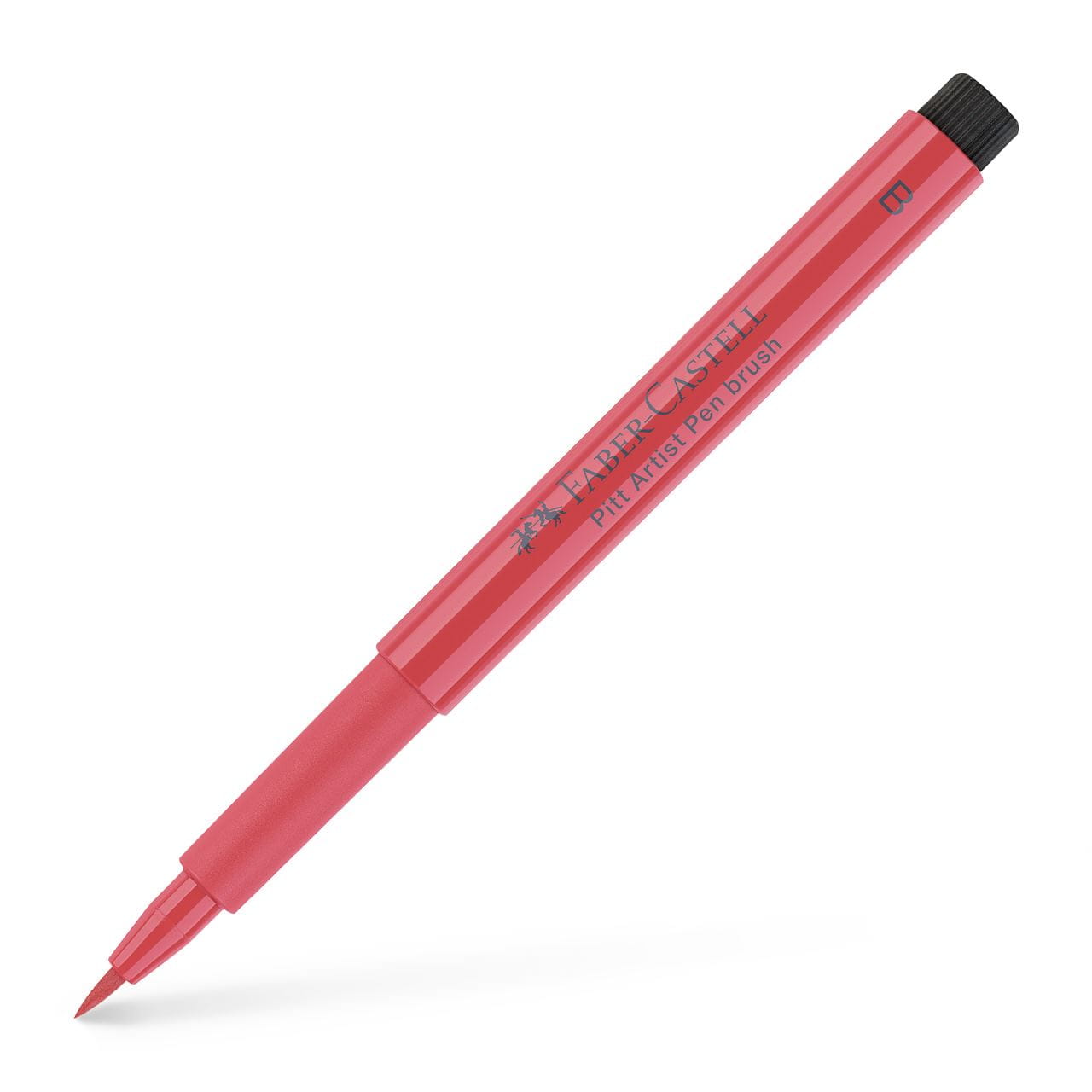 Faber-Castell - Rotulador Pitt Artist Pen rojo oscuro punta B