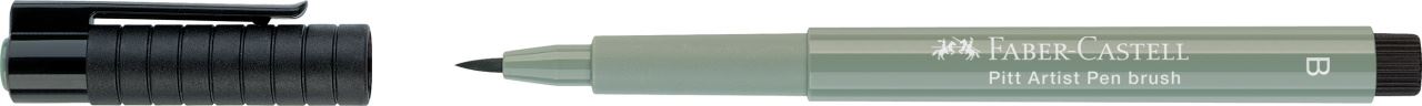 Faber-Castell - Rotulador Pitt Artist Pen Brush, verde tierra