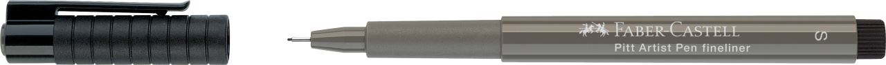 Faber-Castell - Rotulador Pitt Artist Pen S, gris cálido IV