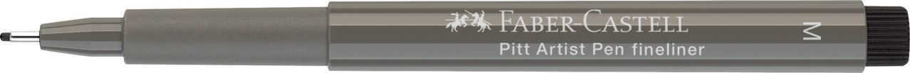 Faber-Castell - Rotulador Pitt Artist Pen M, gris cálido IV