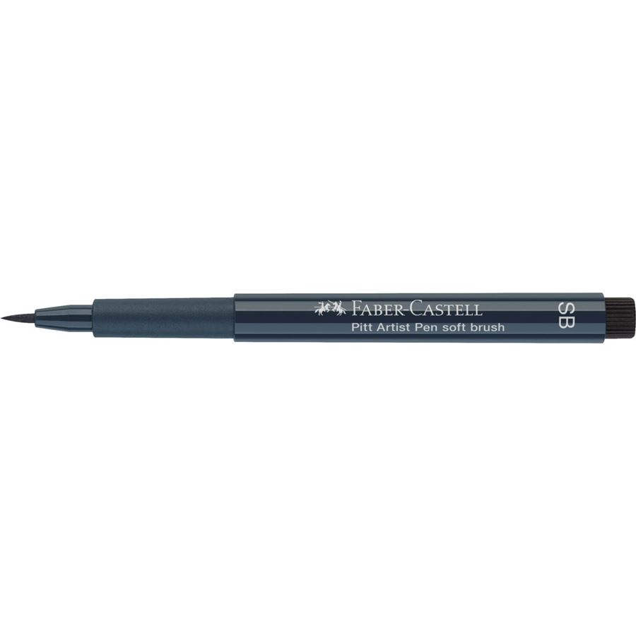 Faber-Castell - Rotulador Pitt Artist Pen Soft Brush, índigo oscuro