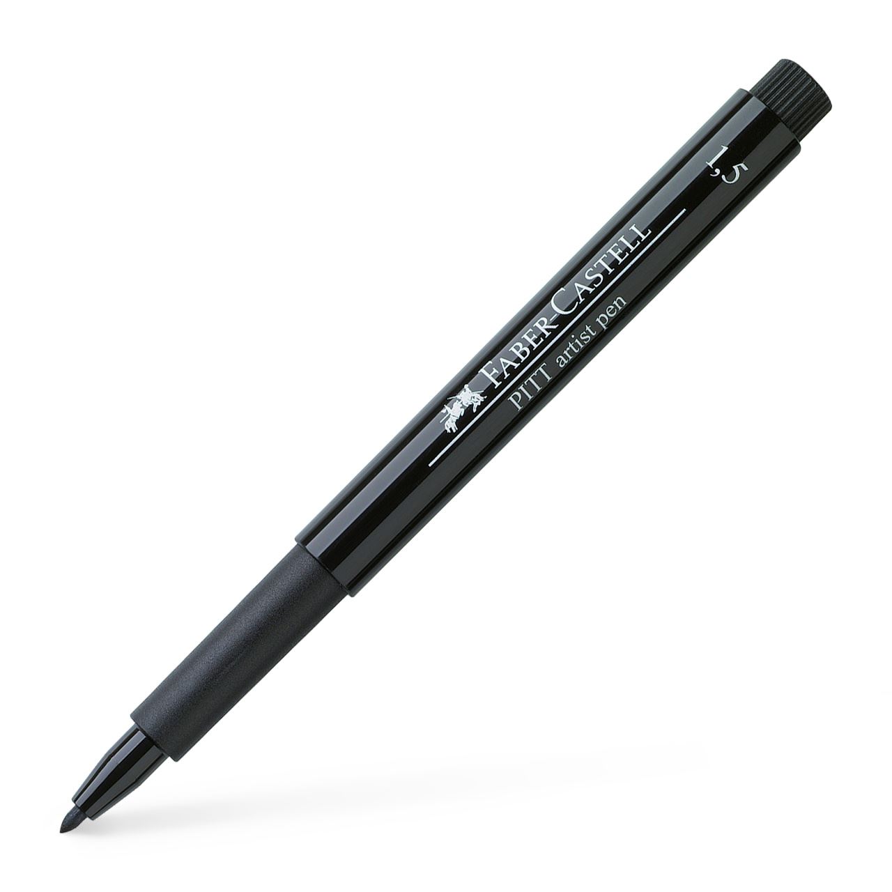 Faber-Castell - Rotulador Pitt Artist Pen punta redonda 1,5 negro