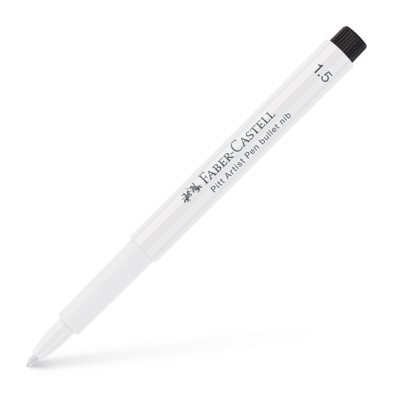 Faber-Castell - Rotulador Pitt Artist Pen punta redonda 1,5 blanco