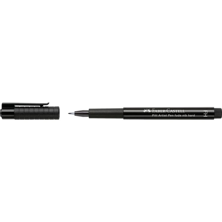 Faber-Castell - Rotulador Pitt Artist Pen Fude duro, negro
