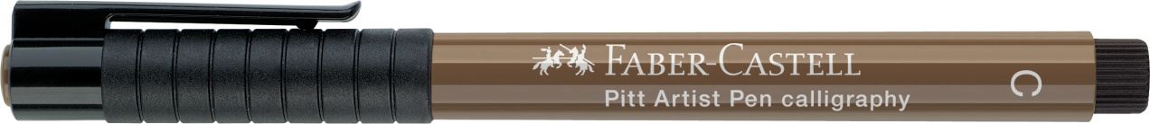 Faber-Castell - Rotulador Pitt Artist Pen Calligraphy, turrón