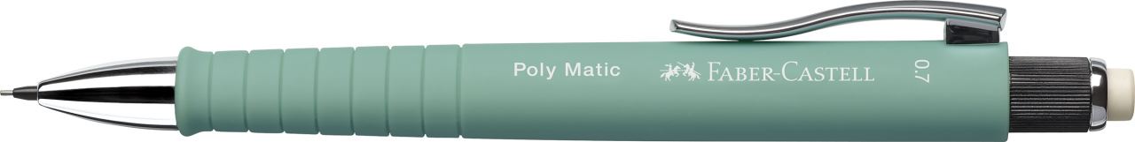 Faber-Castell - Portaminas Poly Matic 0,7 mm verde menta