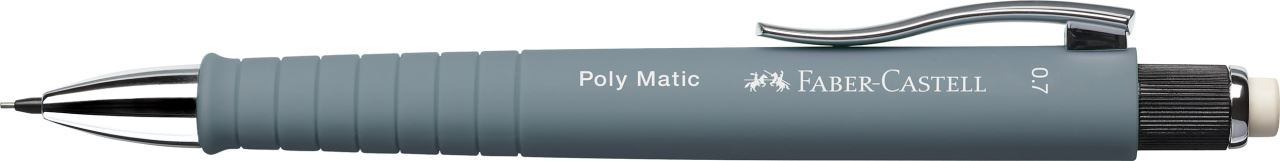 Faber-Castell - Portaminas Poly Matic 0,7 mm gris