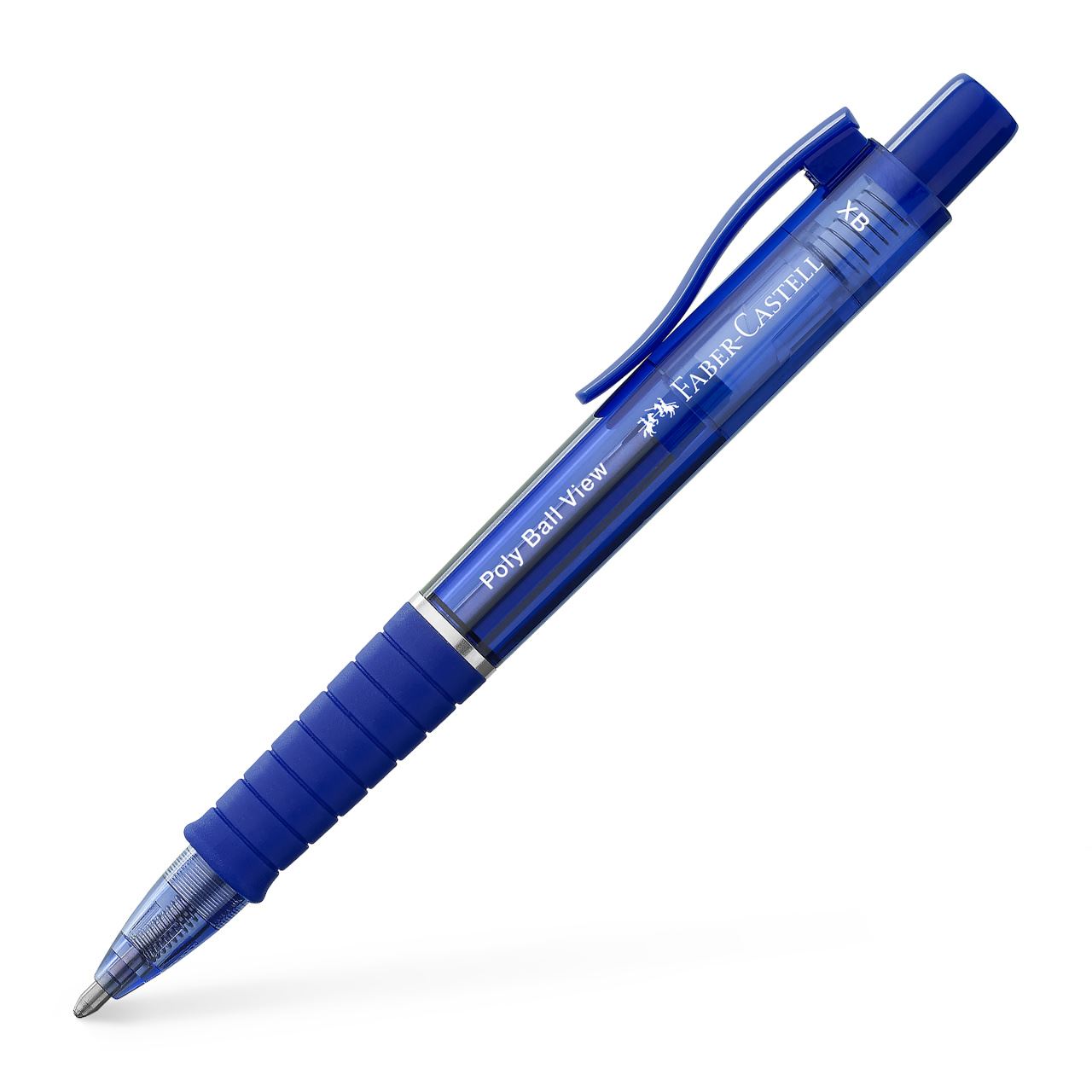 Faber-Castell - Bolígrafo Poly Ball View admiral blue