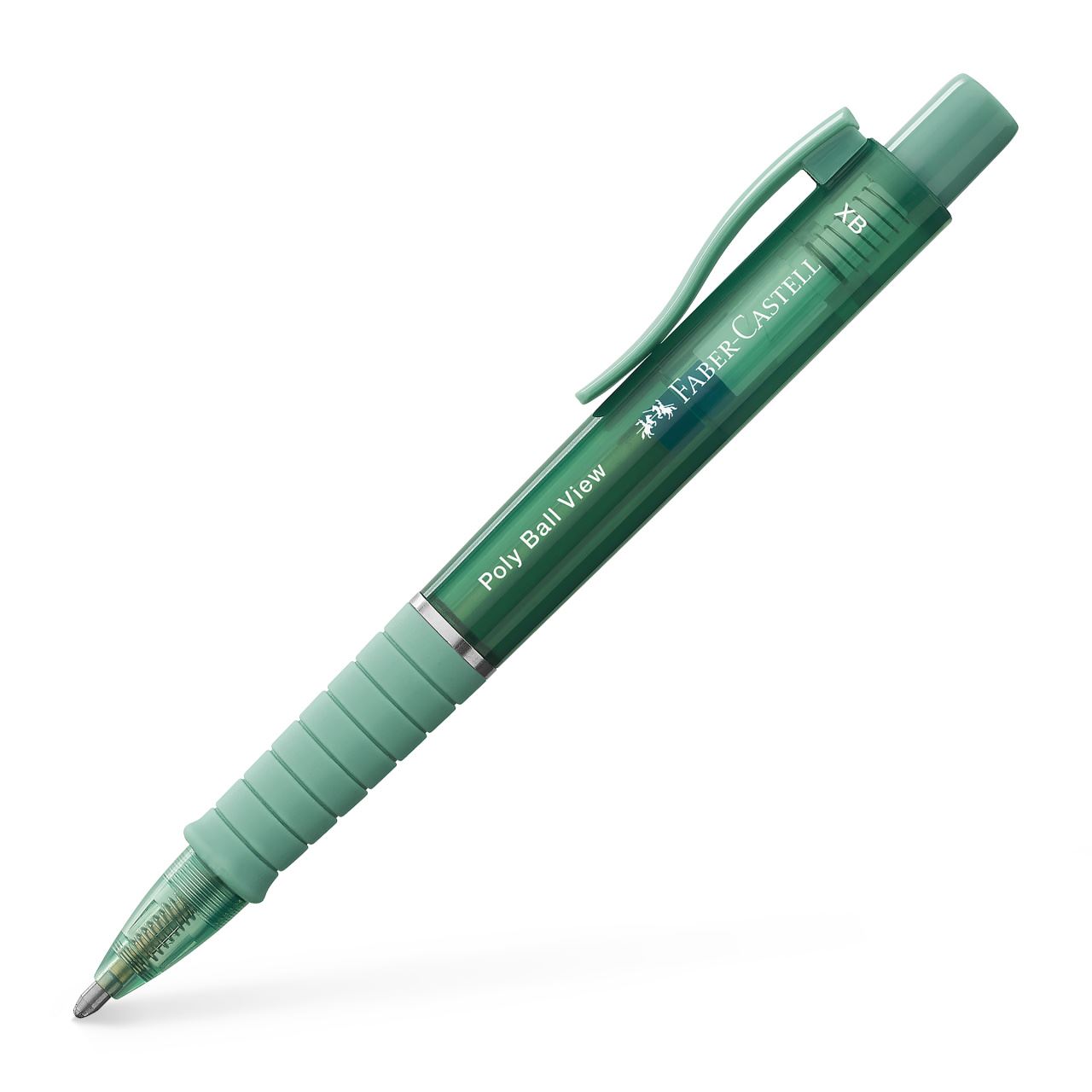 Faber-Castell - Bolígrafo Poly Ball View green lily