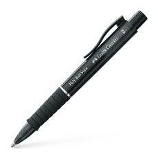 Faber-Castell - Bolígrafo Poly Ball View negro