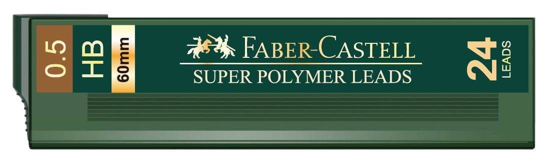 Faber-Castell - Minas 1245, HB, 0,5 mm