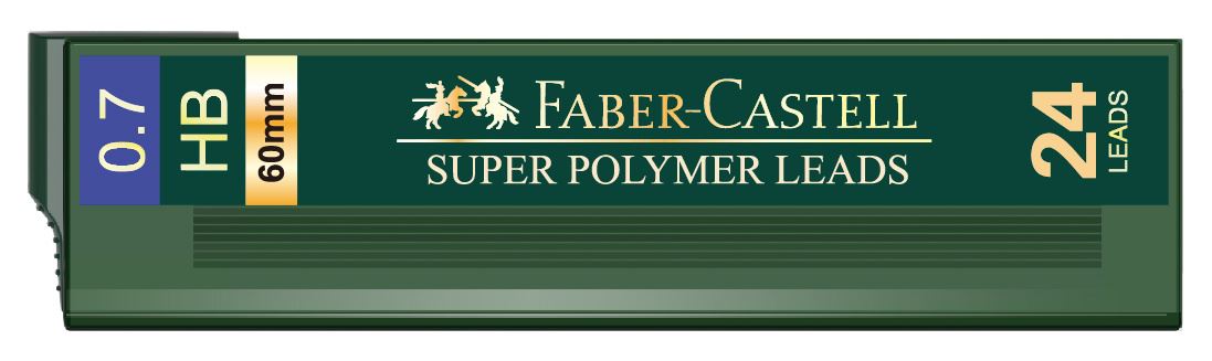 Faber-Castell - Minas 1247, HB, 0,7 mm