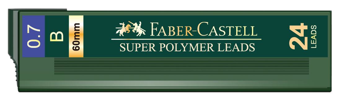Faber-Castell - Minas 1247, B, 0,7 mm