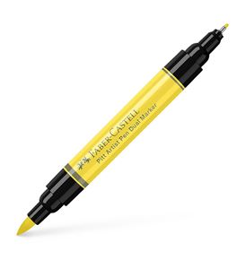 Faber-Castell - Pitt Artist Pen Dual Marker, amarillo claro transparente