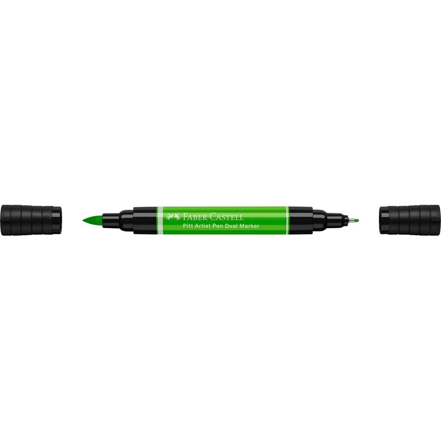 Faber-Castell - Pitt Artist Pen Dual Marker, verde hoja