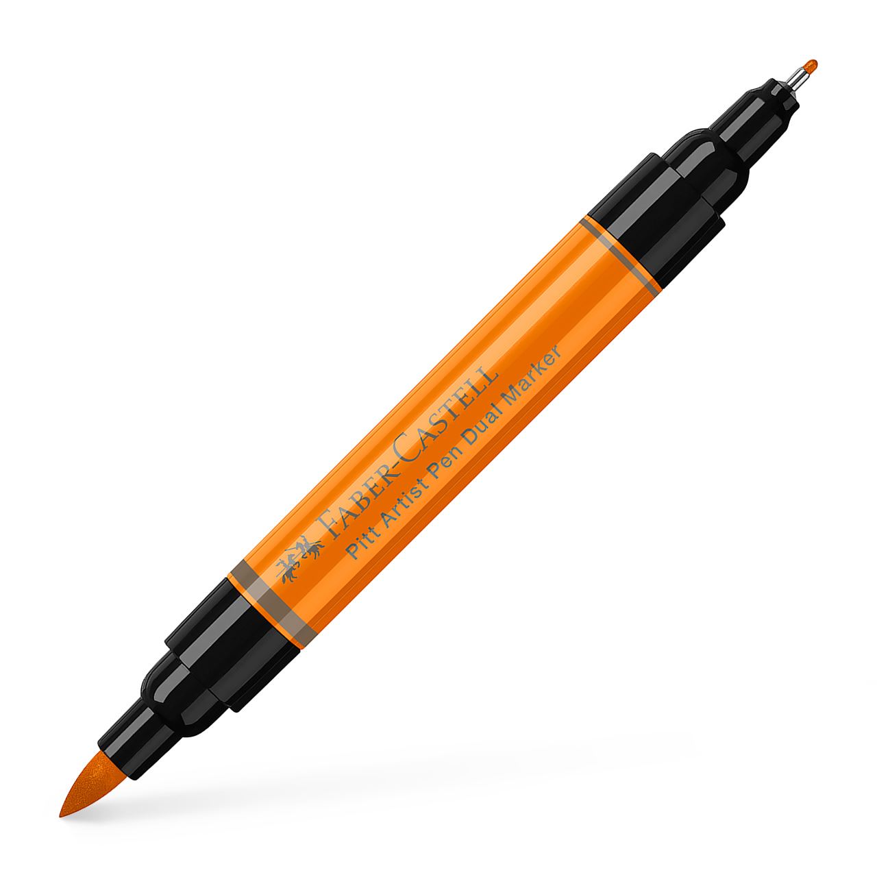 Faber-Castell - Pitt Artist Pen Dual Marker, naranja transparente